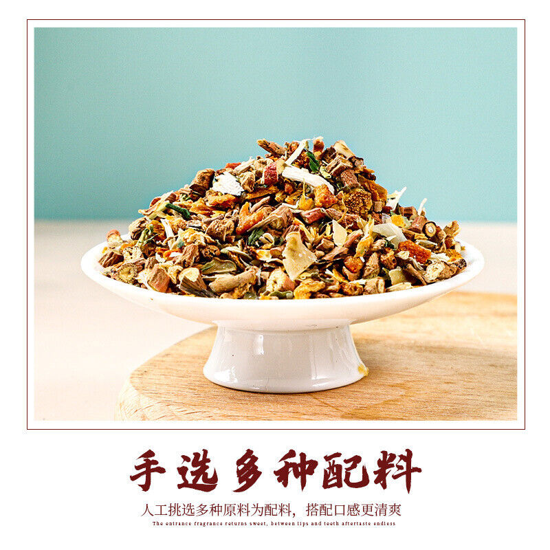 Ginger Licorice Tea for Cold Relief in Kraft Paper Bags 30 Tea Bags Main image