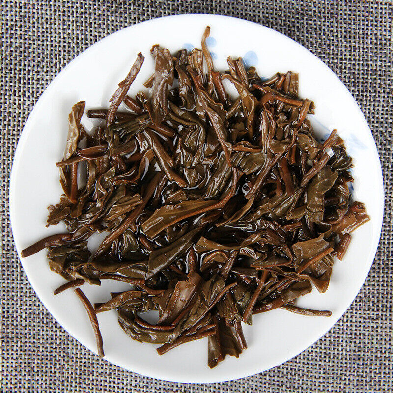 HelloYoung Pu'er Tea Cake Green Tea Big Leaf Pu-erh Tea 400g Natural Menghai Qizi Raw