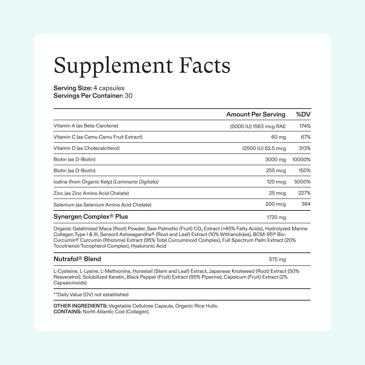 MEN HAIR GROWTH NUTRACEUTICAL Hair Growth Vitamins For Men-Anti Hair Loss Pills