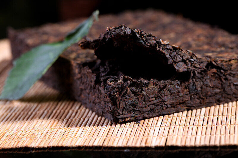 HelloYoung 200g Yunnan Pu-erh Tea Brick Menghai Ripe Tea Ripe Pu Aged Old Tea Black Tea