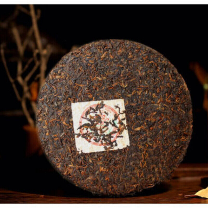 HelloYoung Menghai Ripe Pu-erh Heaven Earth Royal Golden Buds Old Arbor King Tea 357g