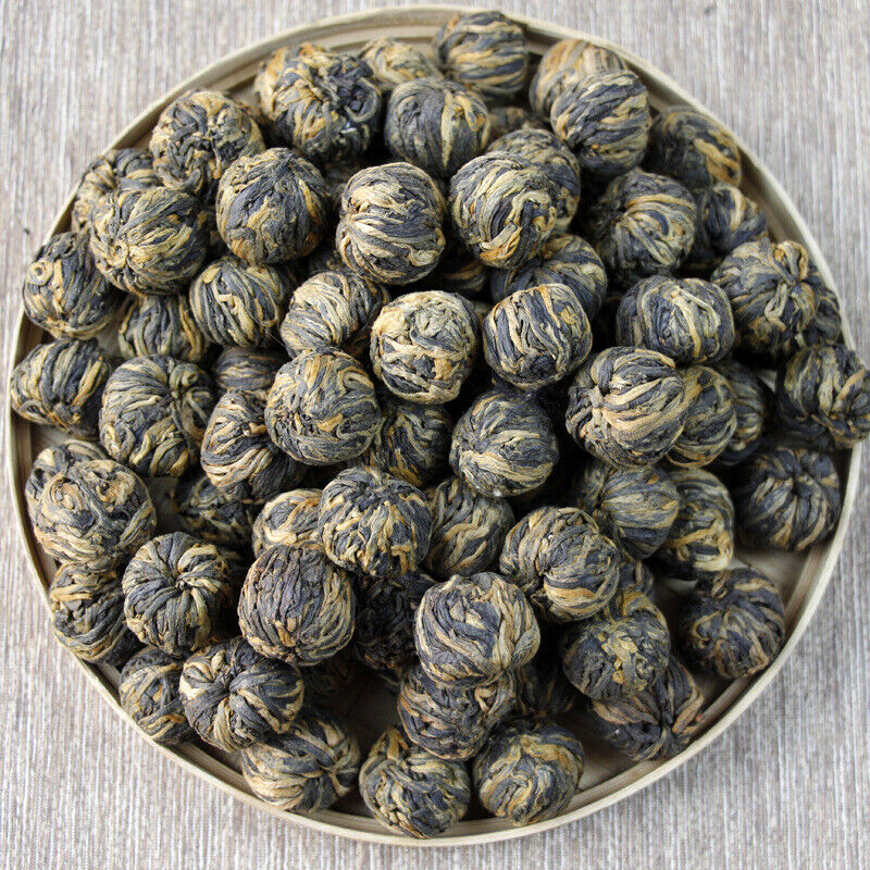 HelloYoung Dragon Pearl Tea Raw Pu-erh Tea White Moonlight White DianhuoTea From 10 pcs.