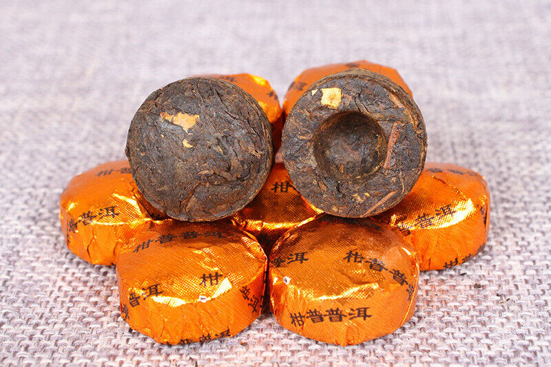 HelloYoung Pu-erh Tea Mini Tuocha Pu-erh Ripe Tea 500g Pu-erh Orange Tea