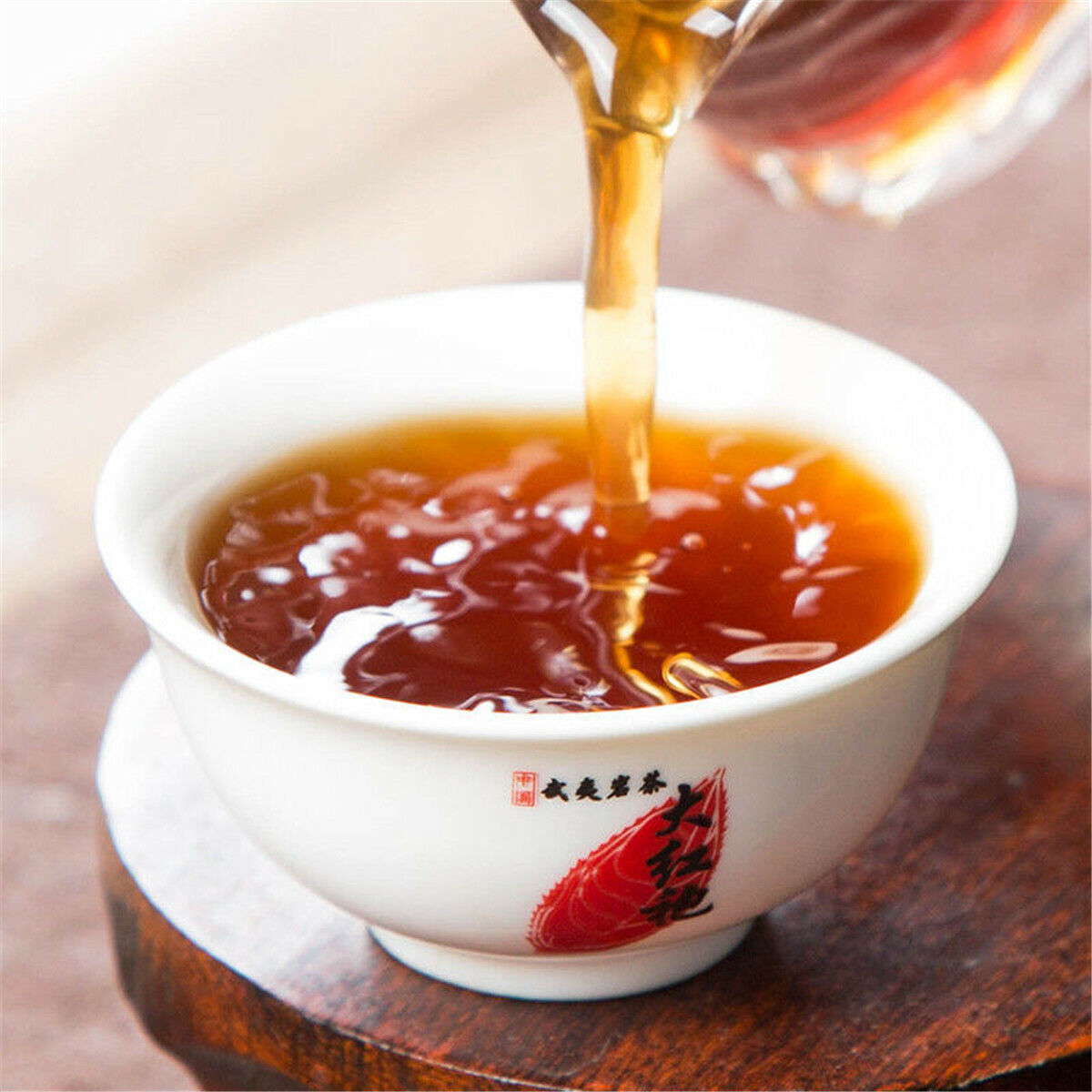 HelloYoung Dragon & Phenix Big Red Robe Top Black Tea Cake Da Hong Pao Tea Wu Long Tea500g