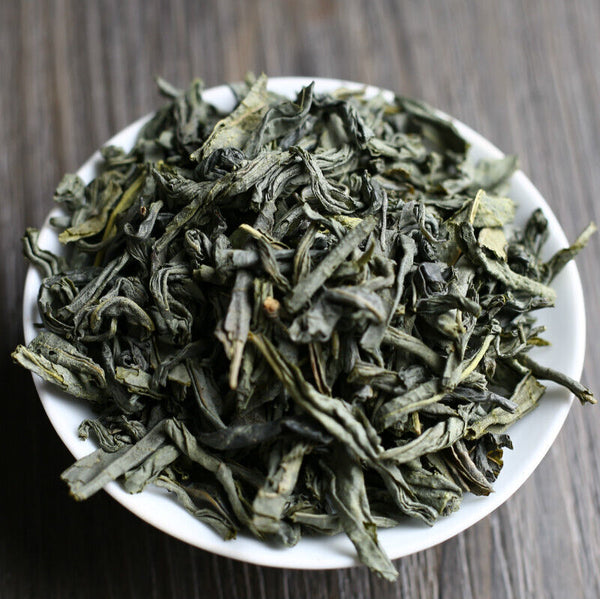 HelloYoung 500g Yunnan Green Early Spring Pu'er Large-leaf Green Tea Steamed Enzyme (No.2)