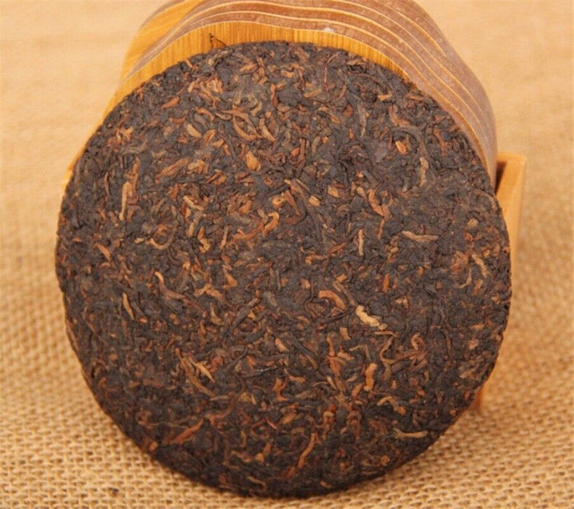 Golden Bud Pu-erh Tea Cake 100g Organic Ripe Black Tea Traditional Aged Premium