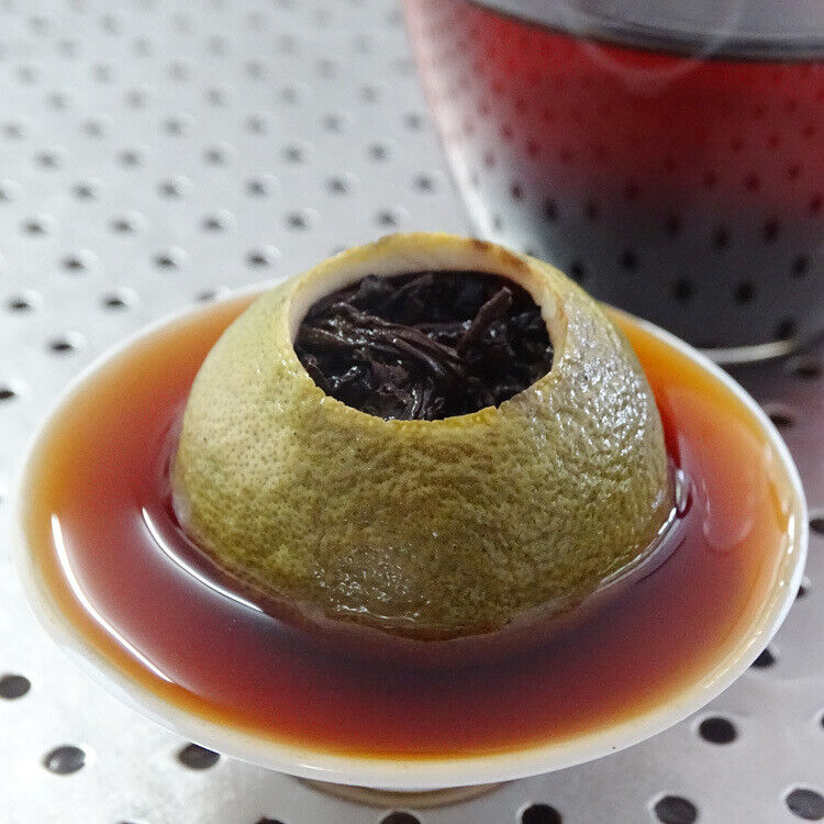 Premium Fruity Citrus Xinhui Small Green Citrus Peel Tea Puerh Tea 500h