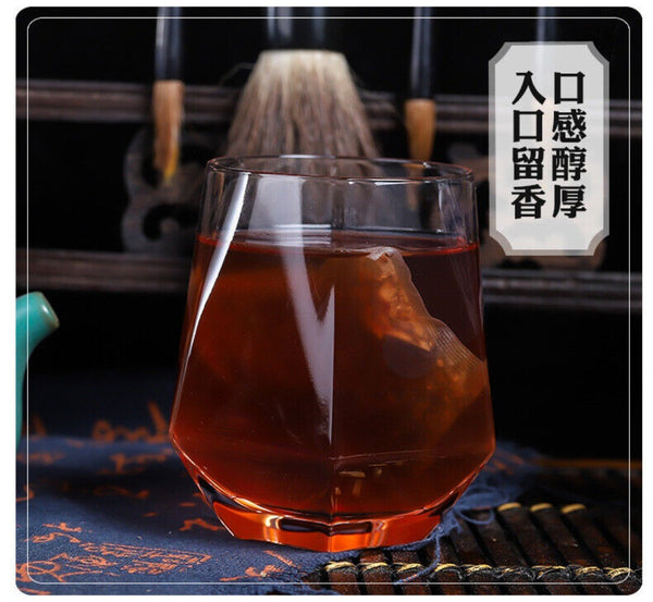 Men’s Five Treasure Tea Bags Du Zhong Ginseng Goji Houttuynia Herbal Blend
