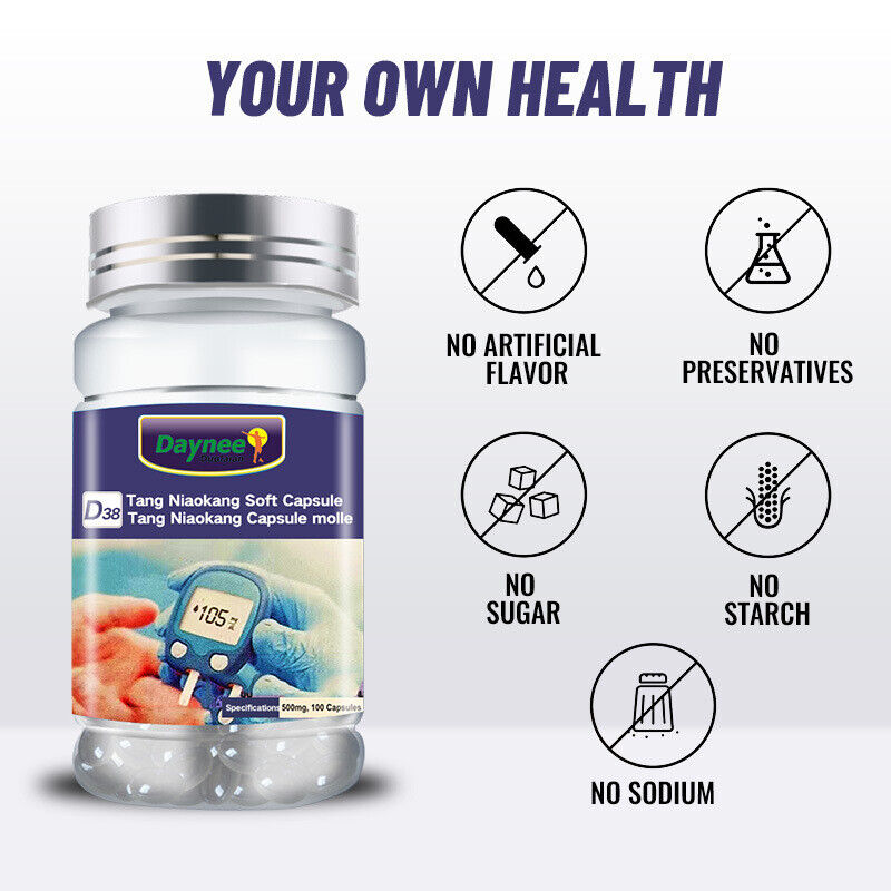 Tang Niaokang soft capsule Healthy Blood Sugar 100 Capsules