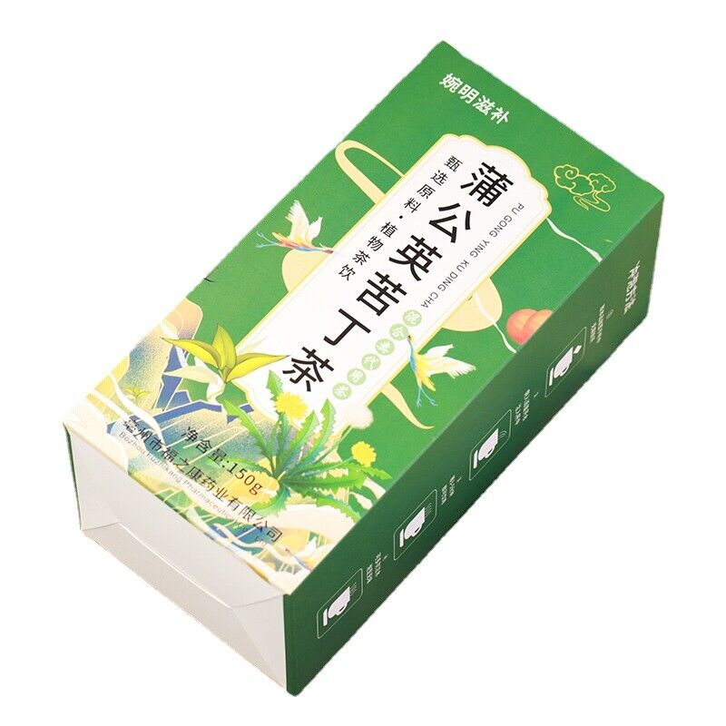 HelloYoung 150g Dandelion bitter tea wrapped Honeysuckle peppermint infusion health tea bag