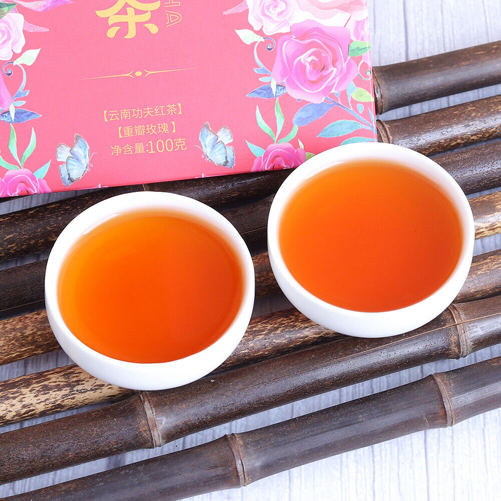HelloYoung Yunnan Kung Fu Black Tea Rose Black Tea Cake 100g Mini Rose Black Tea Small Cake