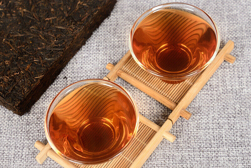 HelloYoung Yunnan Pu'er Tea 250g Ripe Tea Brick Healthy Drink