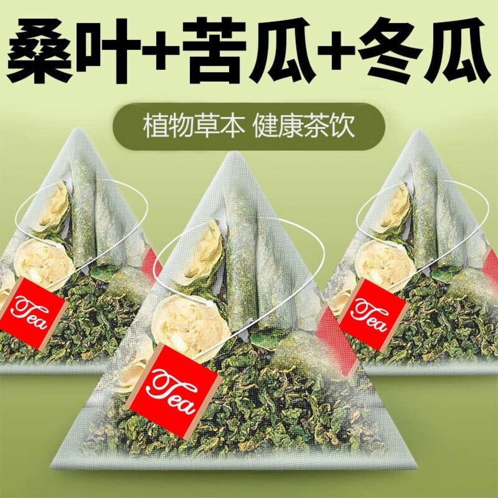 Mulberry Leaf Bitter Melon Herbal Tea Pyramid Bags Natural Main image