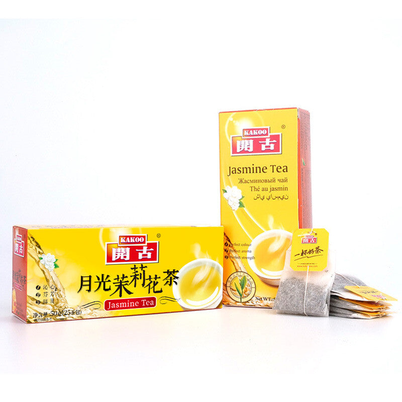 Premium Spring Green Tea 25 Bags Double Wrapped Tea Bags for Office and Hotel