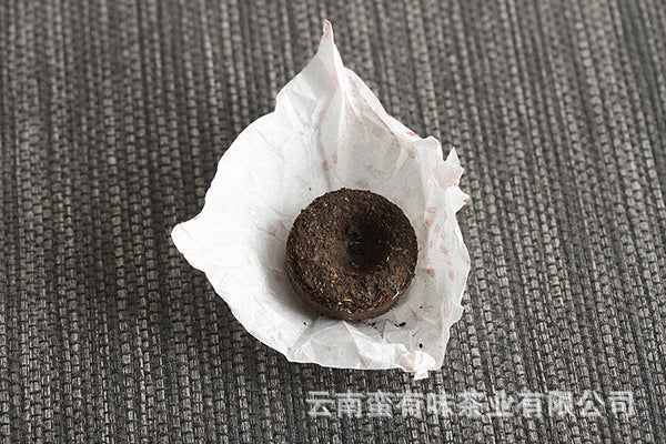 500g Glutinous Rice Fragrance Cooked Tuo (White Cotton) Yunnan Pu'er Tea