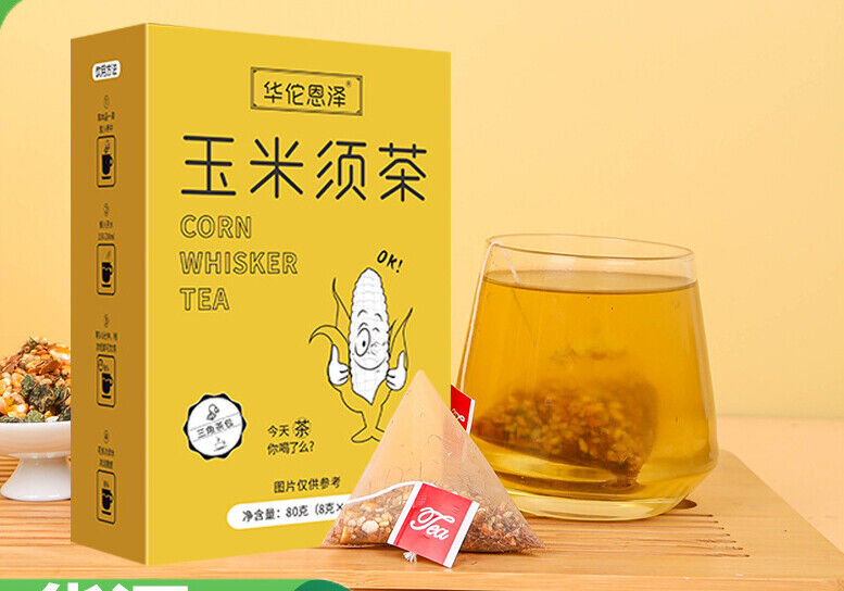 HelloYoung Corn Husk Tea 10 Packs / Box Summer Corn Husk Bag Tea 80g