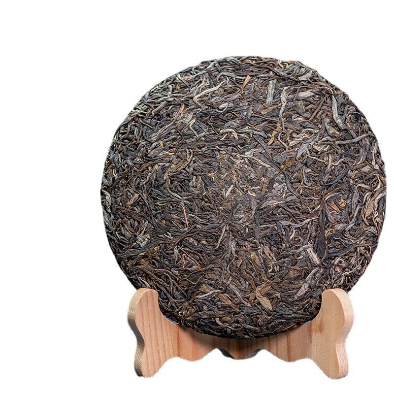 HelloYoung 357g Yunnan LaoBanZhang Pu'er Raw Tea Cake Ancient Tree Puer Seven Seed Cake Tea