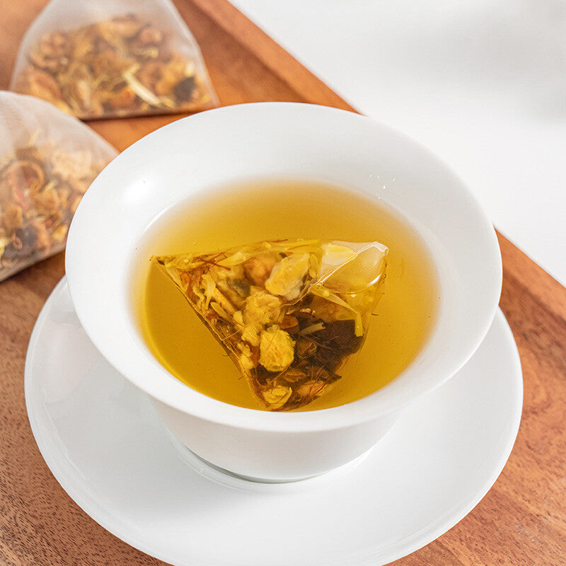 Plum & Chrysanthemum Herbal Blend Hawthorn Tangerine Tea Main image