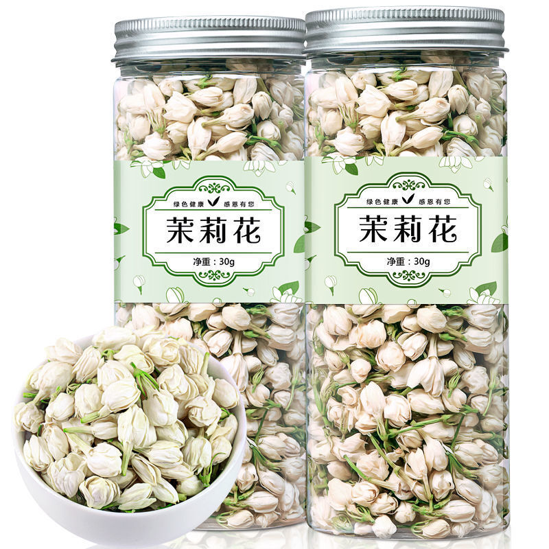 30g/Dose Ausgewählter Jasminknospen-Kräutertee Große Blume Gesundheitstee