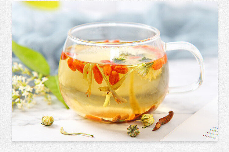 HelloYoung Honeysuckle chrysanthemum tea stay up late tea herbal tea flower tea combination