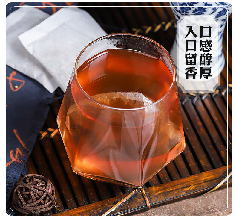 Yang Yuan Gu Yang Tea Ginseng Five Treasure Tea with Goji, Polygonum Tea for Men