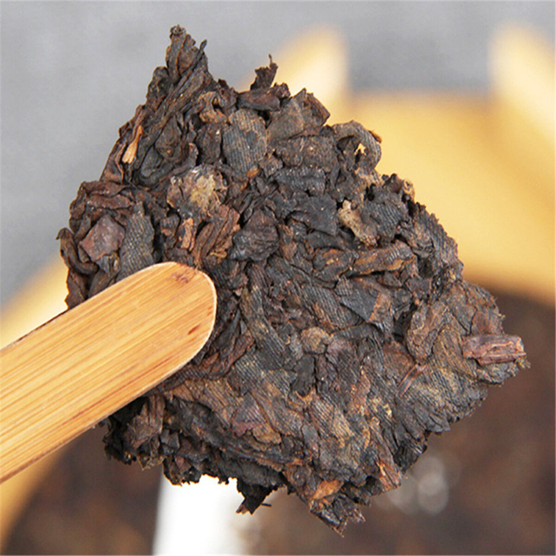 357g/12.59oz High Recommended Black Tea Cooked Compressed Ogranic Puer Tea Cake