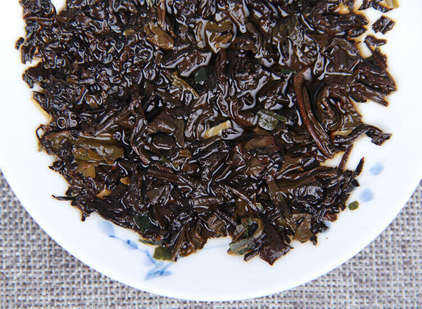HelloYoung 500g Cloth Bag Puerh Tea Glutinous Aroma Ripe Tea Pu'er Small Tuocha