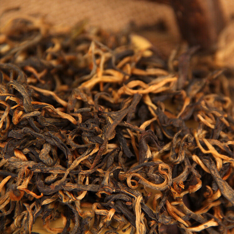 HelloYoung 80g Yunnan Dian Hong Kung Fu Tea Handmade Black Tea 2.8 Oz