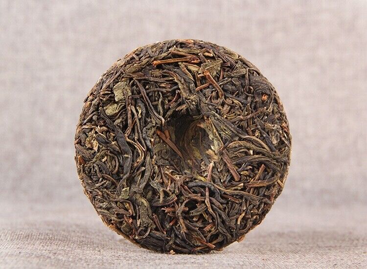 Organic Raw Puer Tea Cake WuLiangShan Raw Puer Tea Cake Natural Tea 100g/3.52oz