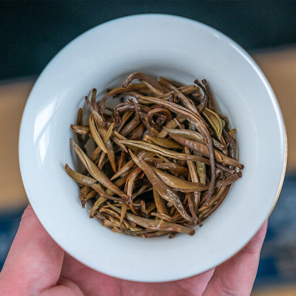 HelloYoung 500G Yunnan Baihao Longzhu Ancient White Tea White Buds Spherical Handcrafted