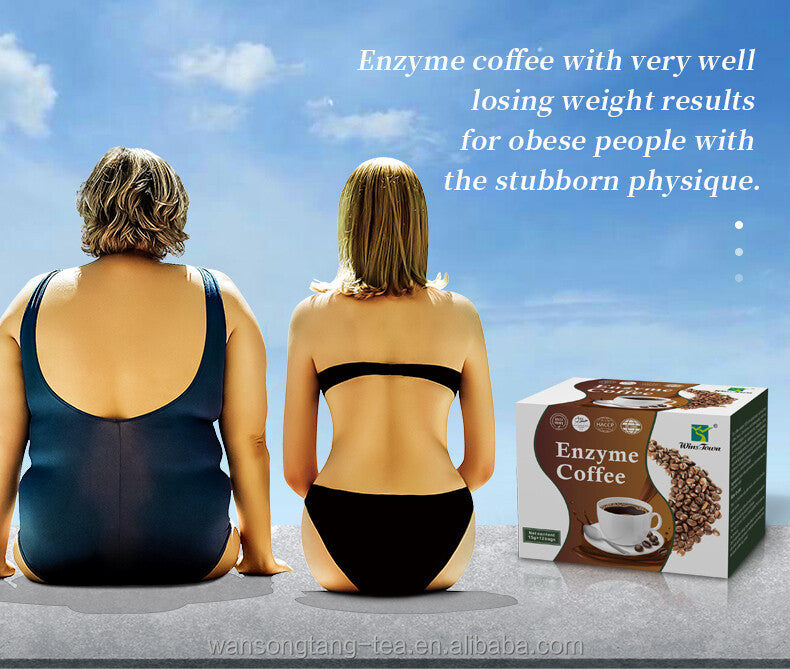 Weight Loss Natural Herbal Diet Bulletproof Coffee 15g*12 Slimming Enzyme Coffee