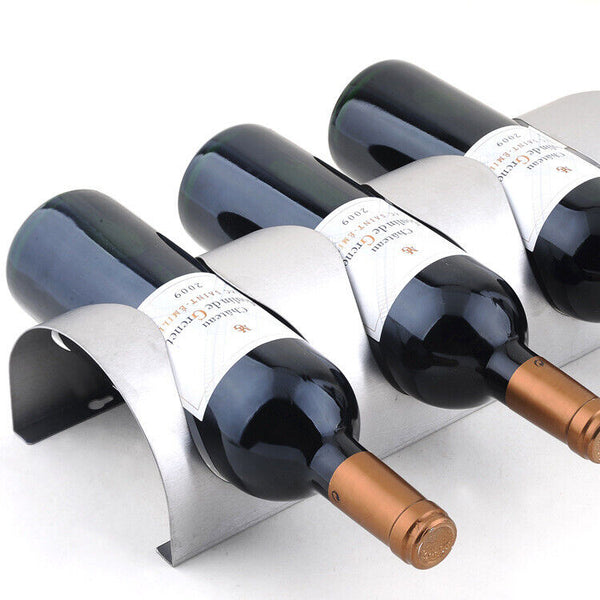 Wall Mounted Wine Holder Rack Household Wine Bottle Holder Homeuse With Screws