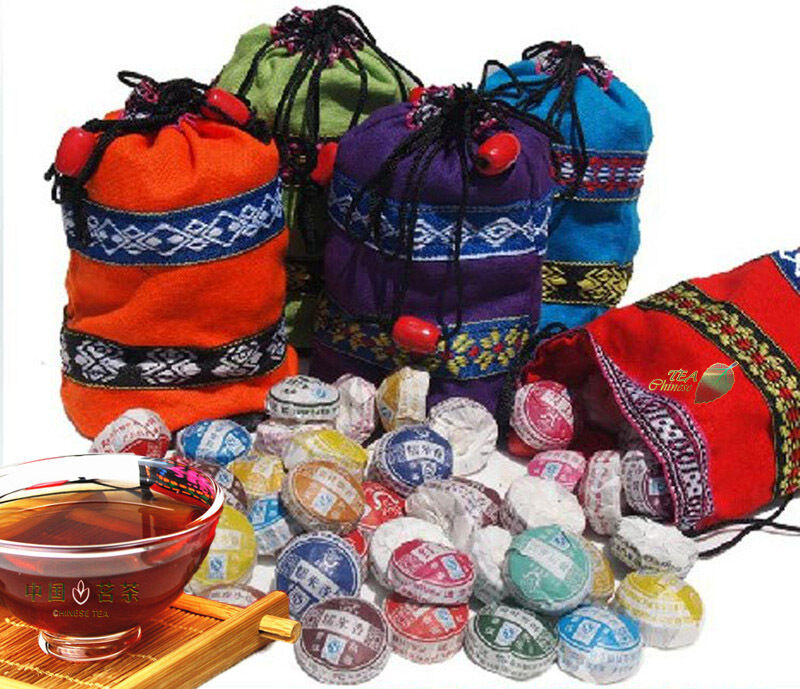 Slimming Mini shu Puer tea Tuocha 10 Flavors China Tea Cha and Cooked Puerh tea Secondary image
