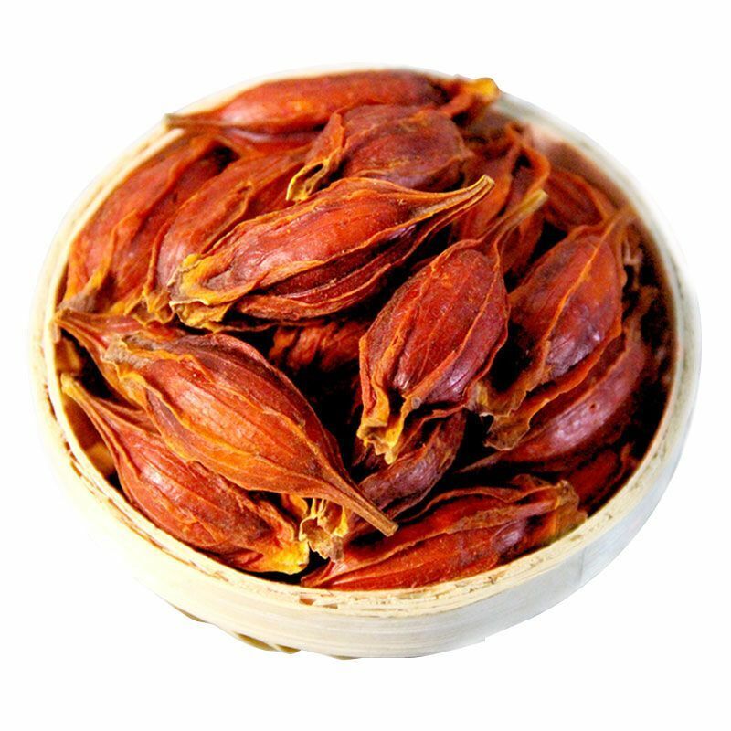HelloYoung Natural Cape Jasmine Fruit Gardenia Zhi Zi 100% Chinese Ecology Herbs Particles