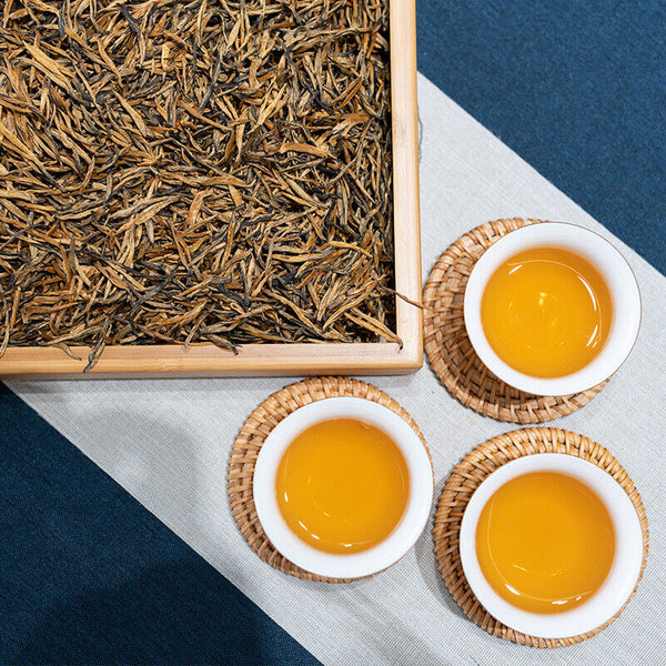 HelloYoung 500G Yunnan Black Tea Mini Gold Needle Fengqing Dian Hong Tea Small Gold Needle