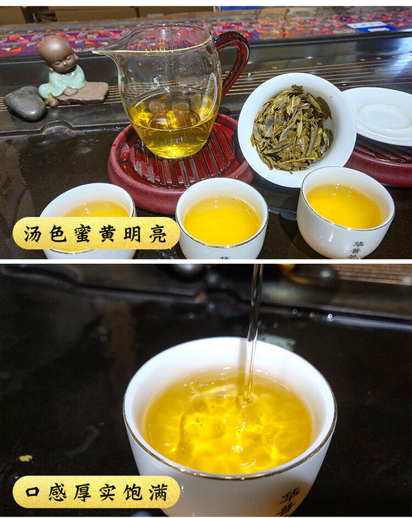 Jingmai Ancient Tree Pressed Yunnan Pu'er Tea 357g Pu'er Tea Raw Tea Cake