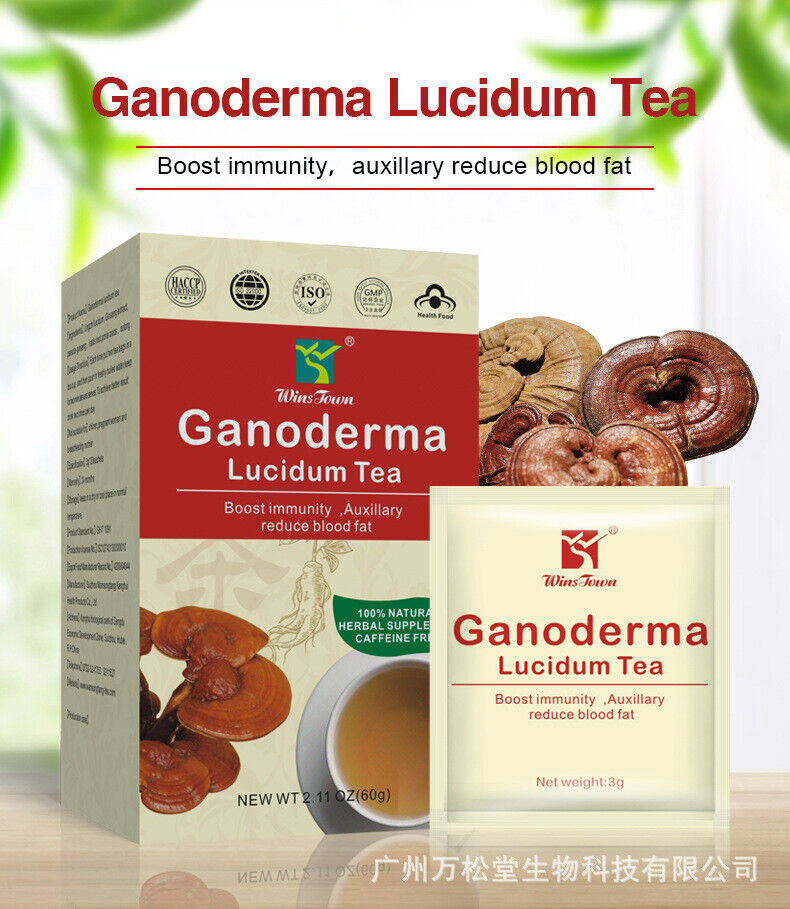Ganoderma Lucidum Tea Boost immunity 3g*20 sachets/Box 灵芝茶 Main image