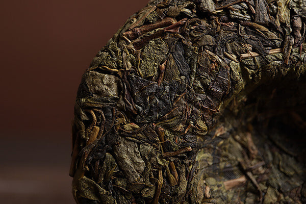 Yunnan Pu'er Tea 2023 Secret Golden Leaf 100g Small Cake Raw Pu'er Tea