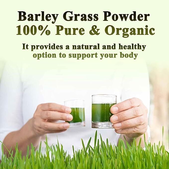 Organic Barley Grass Powder 250g Support Immune System and Digestion, Vegan