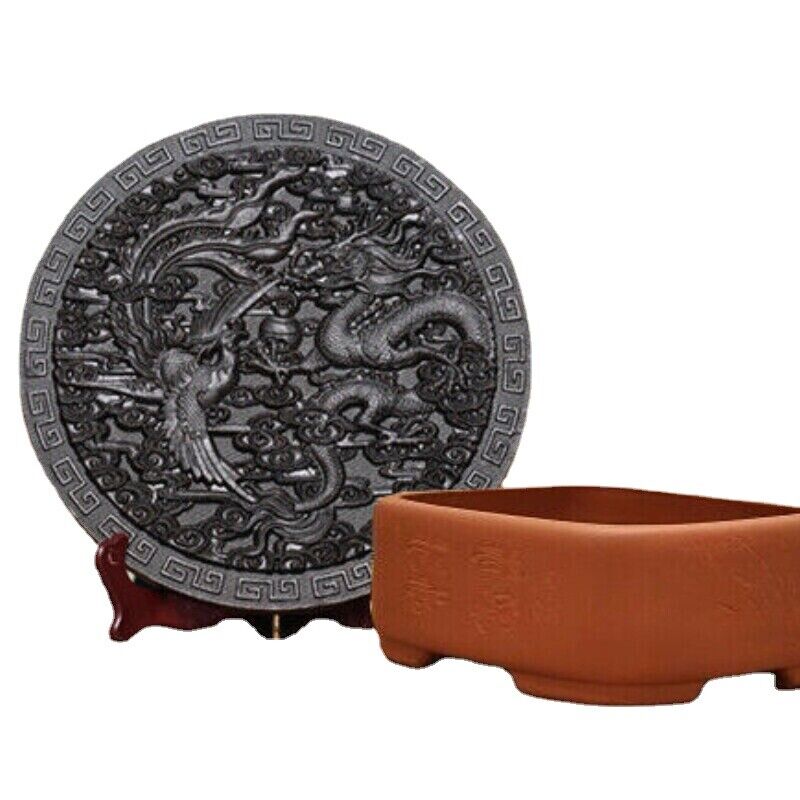500g/1.1LB Dragon & Phenix Da Hong Pao Tea Cake Wuyi Oolong Tea Big Red Robe Tea Main image