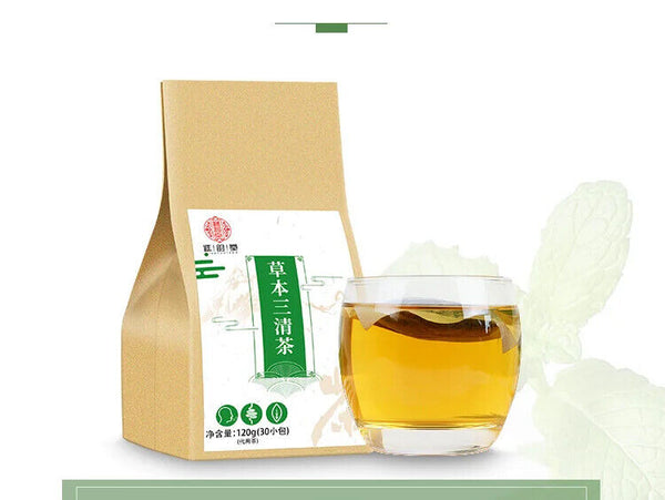Herbal Sanqing Tea Healthy Herb Tea Bag 120g
