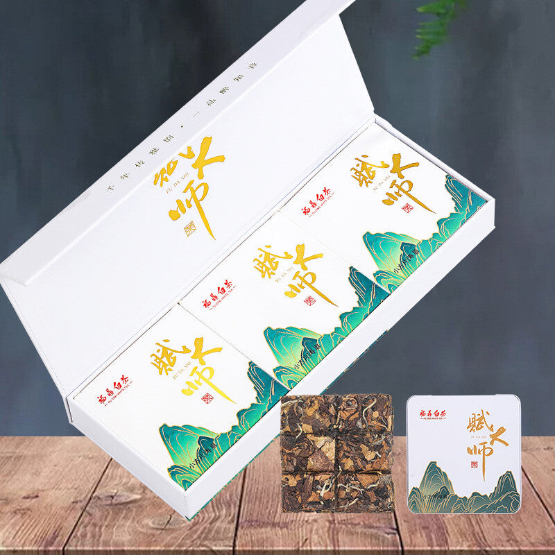 Fuding White Tea 2014 Aged Shou Mei Tea Gift Set Old White Tea 180g Main image