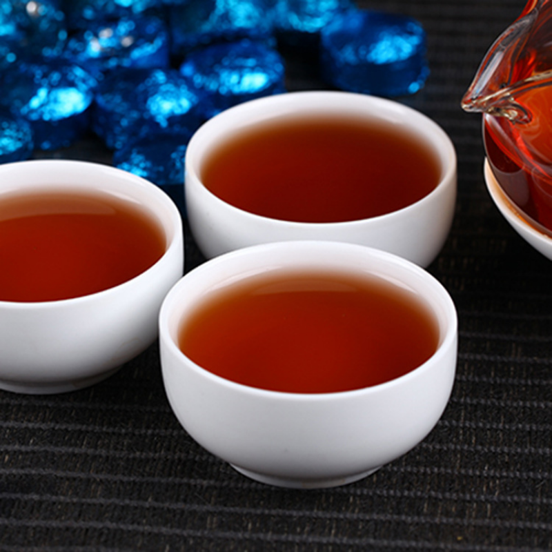 HelloYoung Pu-erh Ripe Tuo Loose Yunnan Pu-erh Tea Leaves Mini Small Tuo Tea 500g/1.1lb