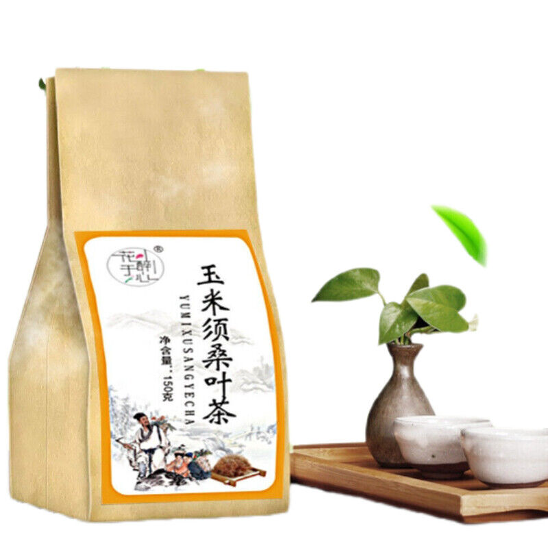 HelloYoung 100% Natural Mulberry Leaf Corn Stigma Tea150g / 30 Bags Chinese Herbal Tea Main image