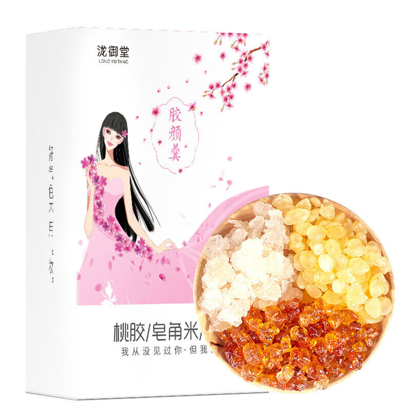 Peach Gum Snow Fungus  Saponin Rice Combo Beauty Soup Ready to Ship