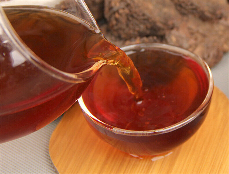 HelloYoung Chinese Pu Erh Tea Organic Black Tea Ripe Puer Tuocha Herbal Healthy Drink 200g Main image