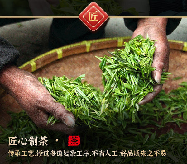 Minggulan Yunwu Maojian Tea  Green Tea Spring Good Tea Stir-fried Young Buds 76g