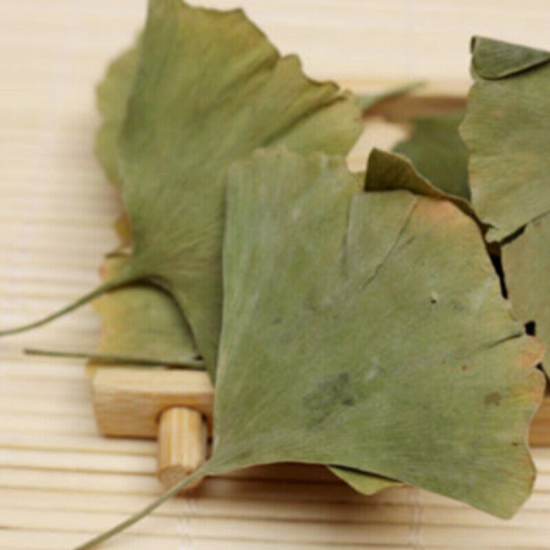 HelloYoung 500g Dried Ginkgo Biloba Leaf Tea Herbal Health Pure Natural Anti-aging Green Secondary image