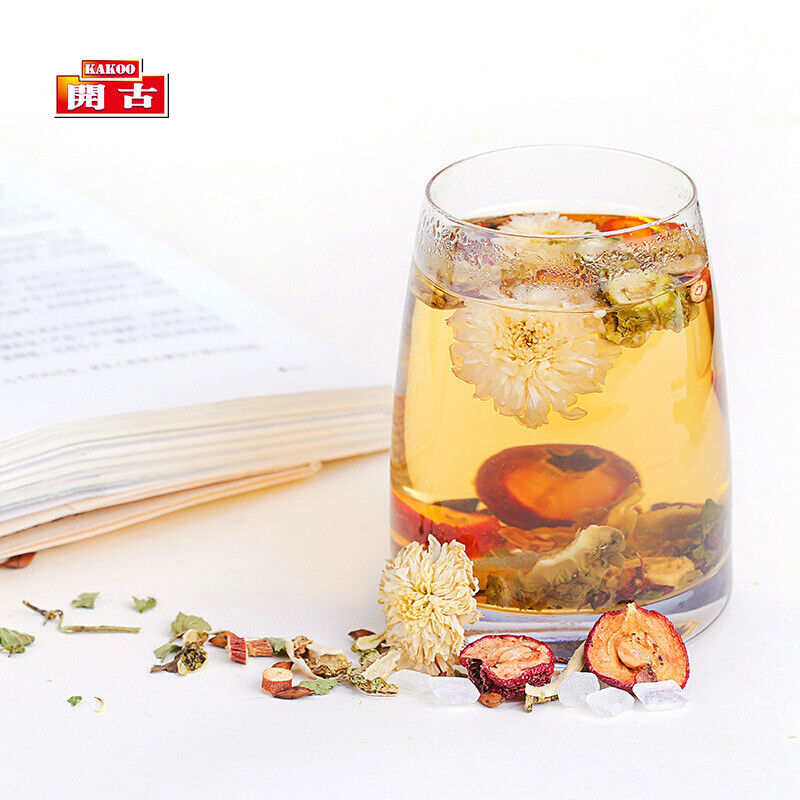HelloYoung Eight Treasures Bitter Melon Fire Herbal Tea Flower Herb Health Care Bag Tea115g