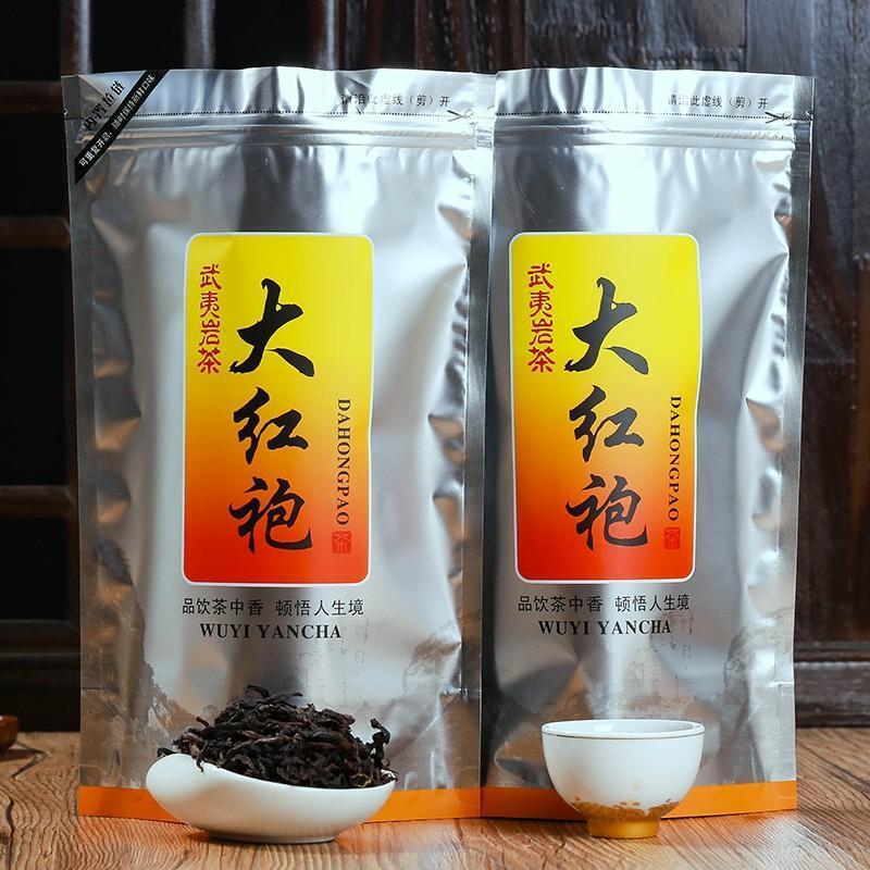 HelloYoung New Organic Dahongpao Black Tea Oolong Tea Chinese Fresh Green Tea 250g/Bag Secondary image